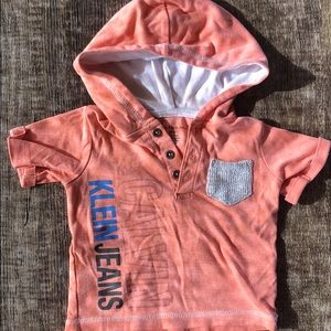 Calvin Klein | Hooded Short-sleeve T-Shirt | 12M